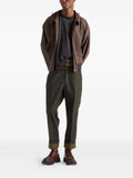 Prada hooded flap-pocket jacket