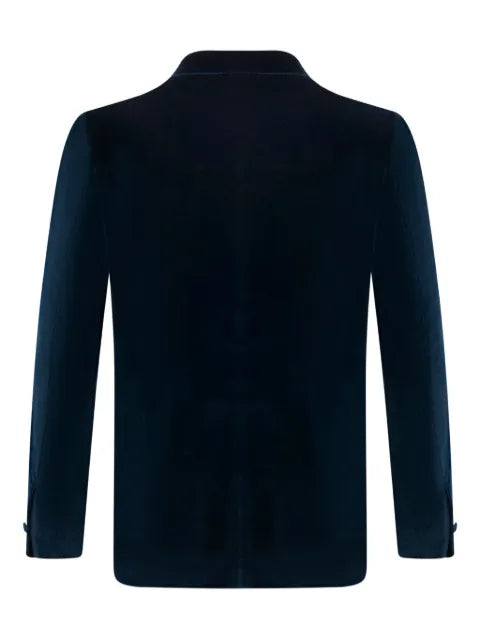 FRANZESE COLLECTION peak-lapels velvet blazer