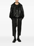 Rick Owens Tower Dracuflight jacket in tumbled lamb