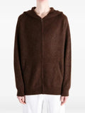 Frenckenberger zip-up knit hoodie
