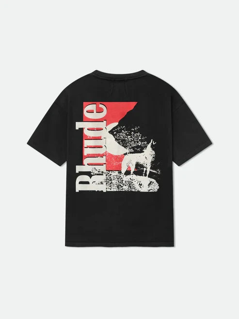 Rhude Moonlight Wolf Pocket Tee