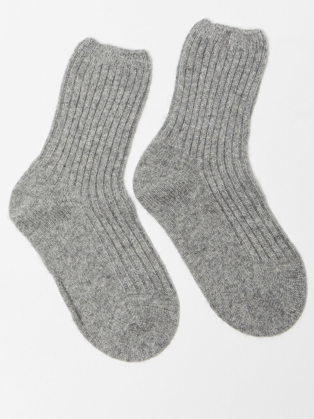 CASHMERE SOCKS GREY