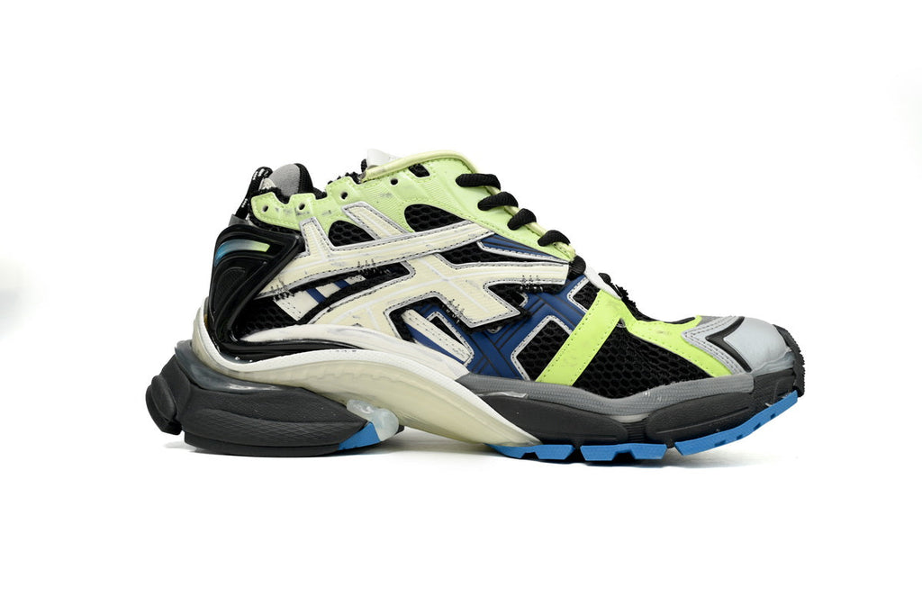 Balenciaga Runner Green Blue Black Grey 677403W3RB55179